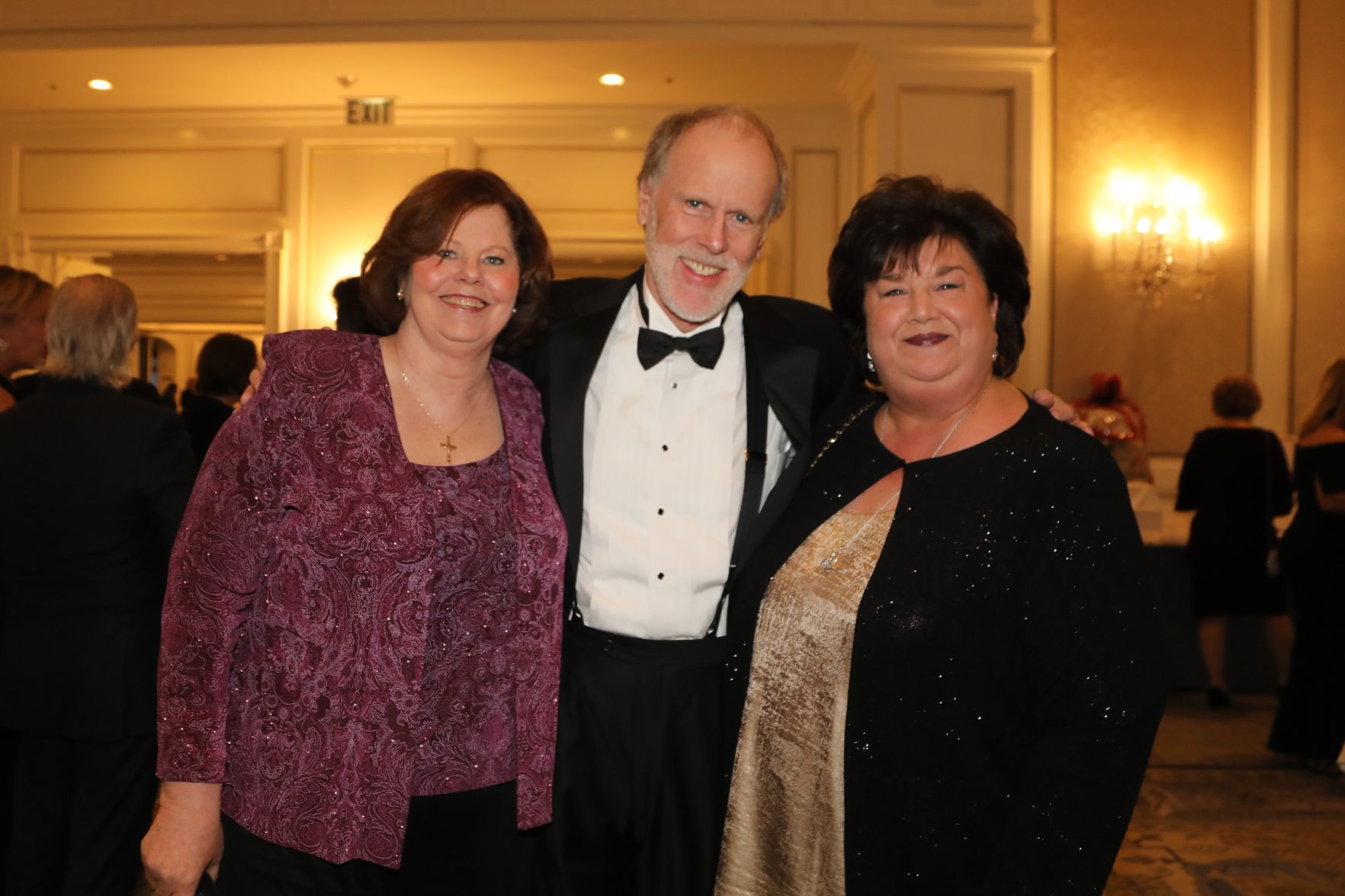 Linda Mahn, Dr. Brent Tetri, Lou Ann Biermann